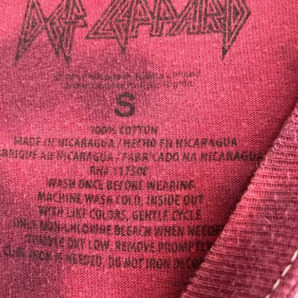 Def Leopard 83 world tour long sleeve shirt small pyromania - Picture 3 of 9